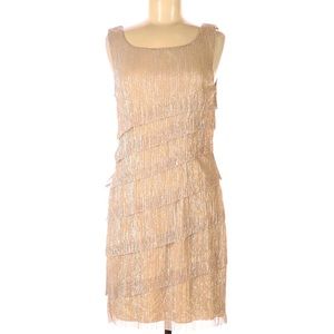 Metallic Cocktail Dress